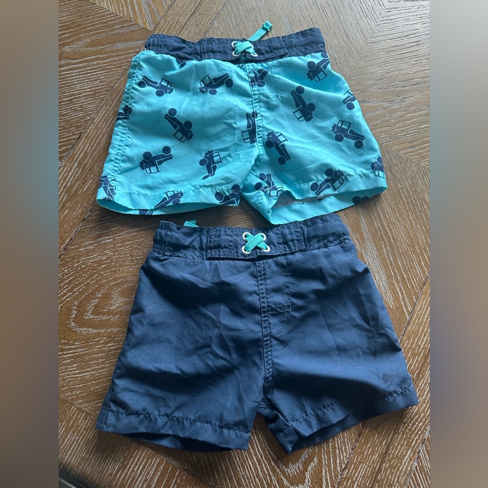18 Month swim trunk bundle baby boy summer swimsuit trunks